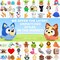 Crochet Animal Kits Kids Knitting Supplies (Blue & Brown) 6.3 x 5.12 x 2.36 inches